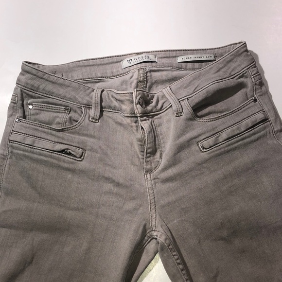 Guess Jeans Guess Power Skinny Low Sand Color Jeans Poshmark
